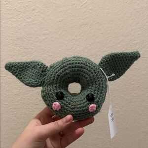 Crochet Yoda Donut